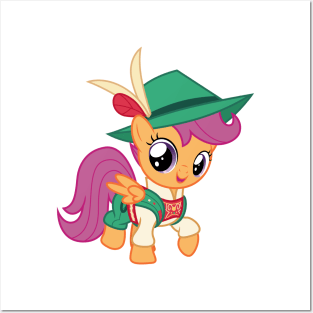 Yodeler Scootaloo 1 Posters and Art